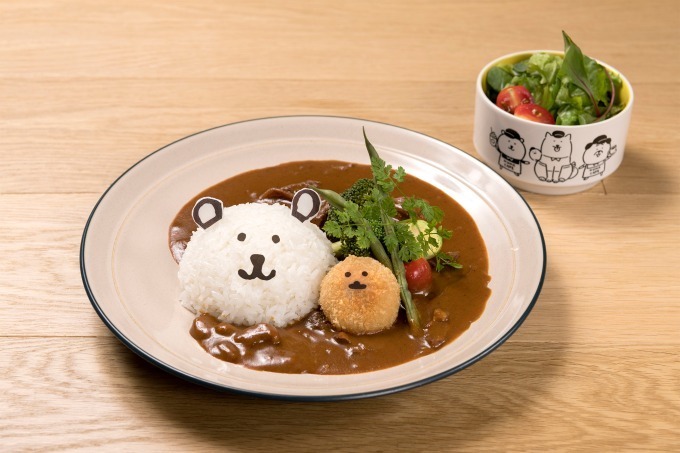 LINEスタンプ人気キャラ「自分ツッコミくま」コラボカフェ札幌・仙台にオープン｜写真1