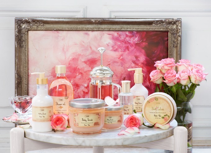 ＜SABON＞“バラの紅茶”をイメージした華やかな香りのボディケア