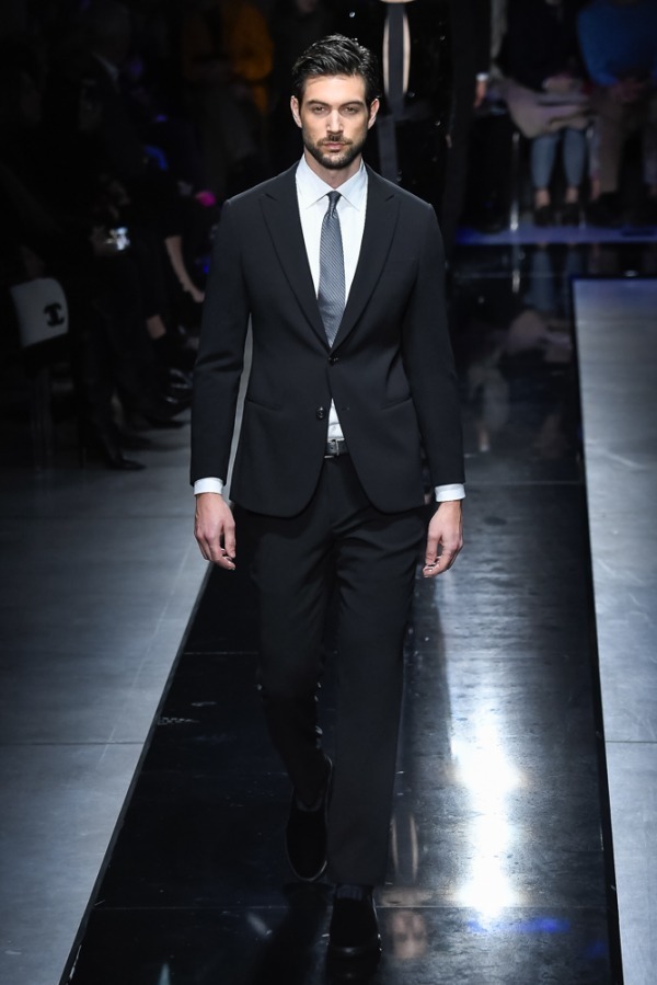 ジョルジオ アルマーニ(Giorgio Armani) 2019-20年秋冬メンズコレクション  - 写真48