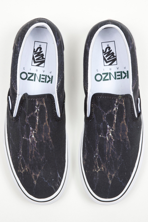 KENZO×VANSのコラボ第3弾は、マーブルとグレーププリントのオーセンティックとスリッポン｜写真9