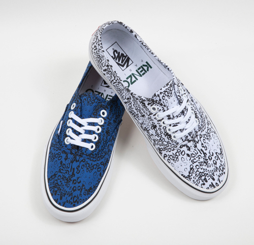 KENZO×VANSのコラボ第3弾は、マーブルとグレーププリントのオーセンティックとスリッポン｜写真12