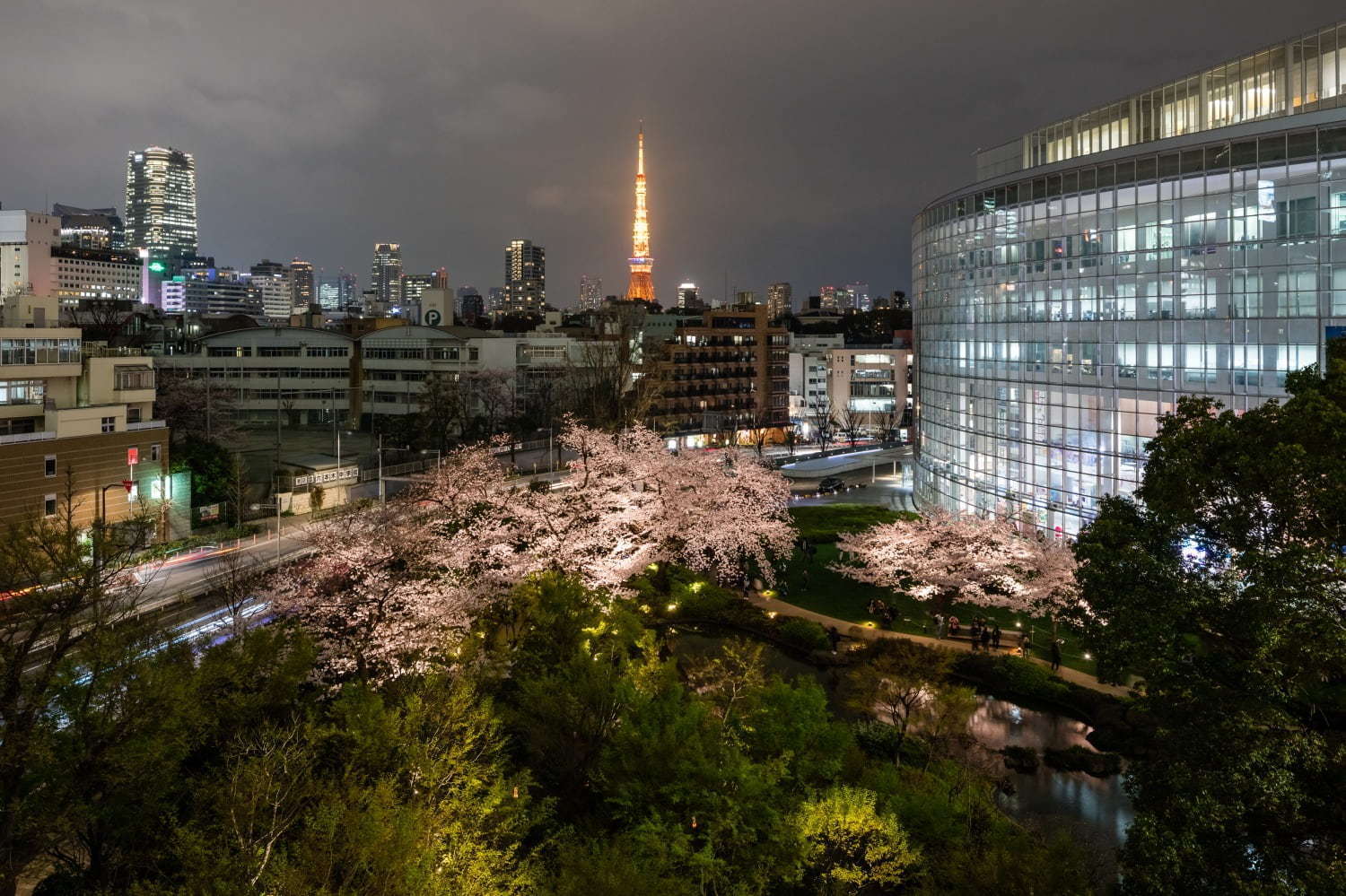 「六本木ヒルズ 春まつり 2019」夜桜ライトアップ＆天空のお花見、グルメ屋台の出店も｜写真1