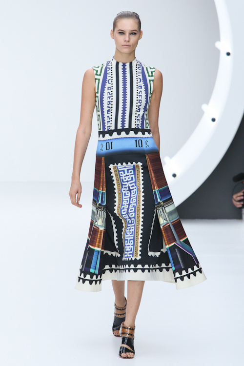 メアリー カトランズ(Mary Katrantzou) 2013年春夏ウィメンズコレクション シルエット - 写真3