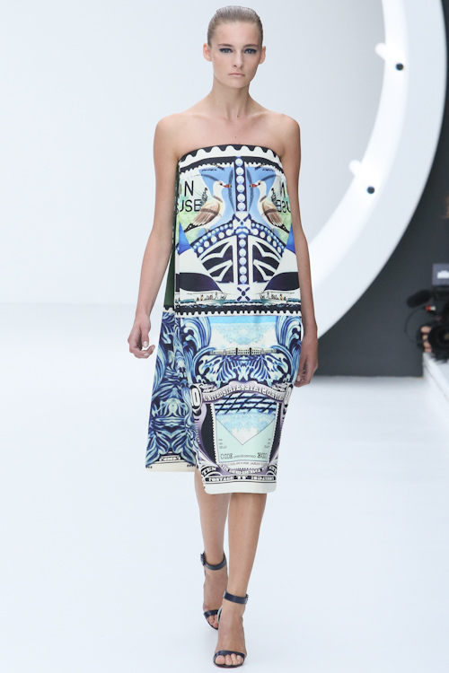 メアリー カトランズ(Mary Katrantzou) 2013年春夏ウィメンズコレクション シルエット - 写真4