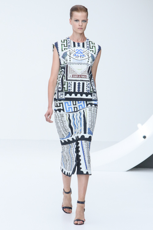 メアリー カトランズ(Mary Katrantzou) 2013年春夏ウィメンズコレクション シルエット - 写真6