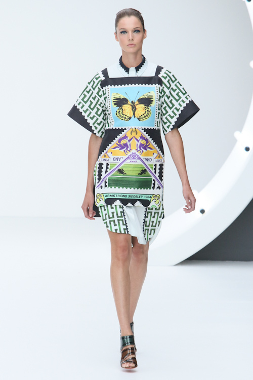 メアリー カトランズ(Mary Katrantzou) 2013年春夏ウィメンズコレクション シルエット - 写真9