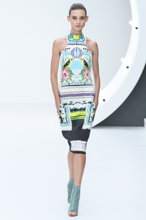 メアリー カトランズ(Mary Katrantzou) 2013年春夏ウィメンズコレクション シルエット - 写真12