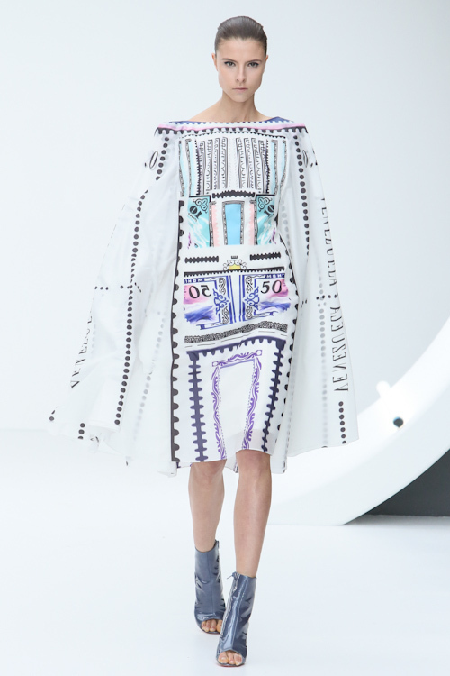 メアリー カトランズ(Mary Katrantzou) 2013年春夏ウィメンズコレクション シルエット - 写真14