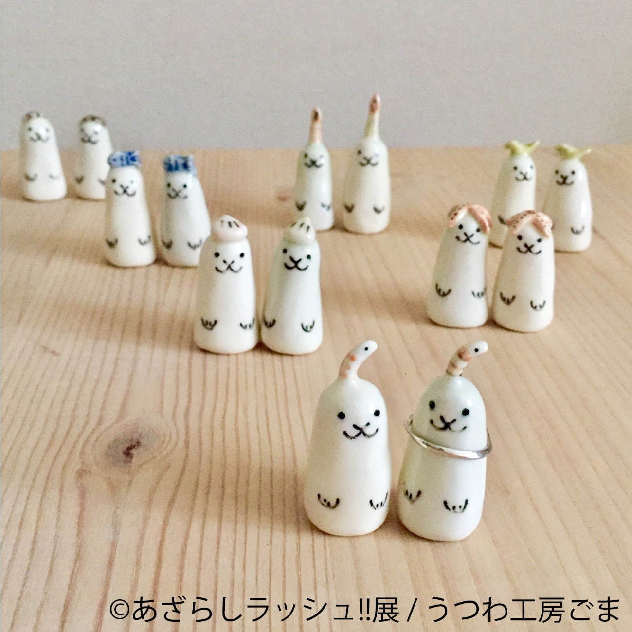 アザラシの合同写真＆イラスト展「あざらしラッシュ!!展」名古屋・静岡で、グッズ販売も｜写真35