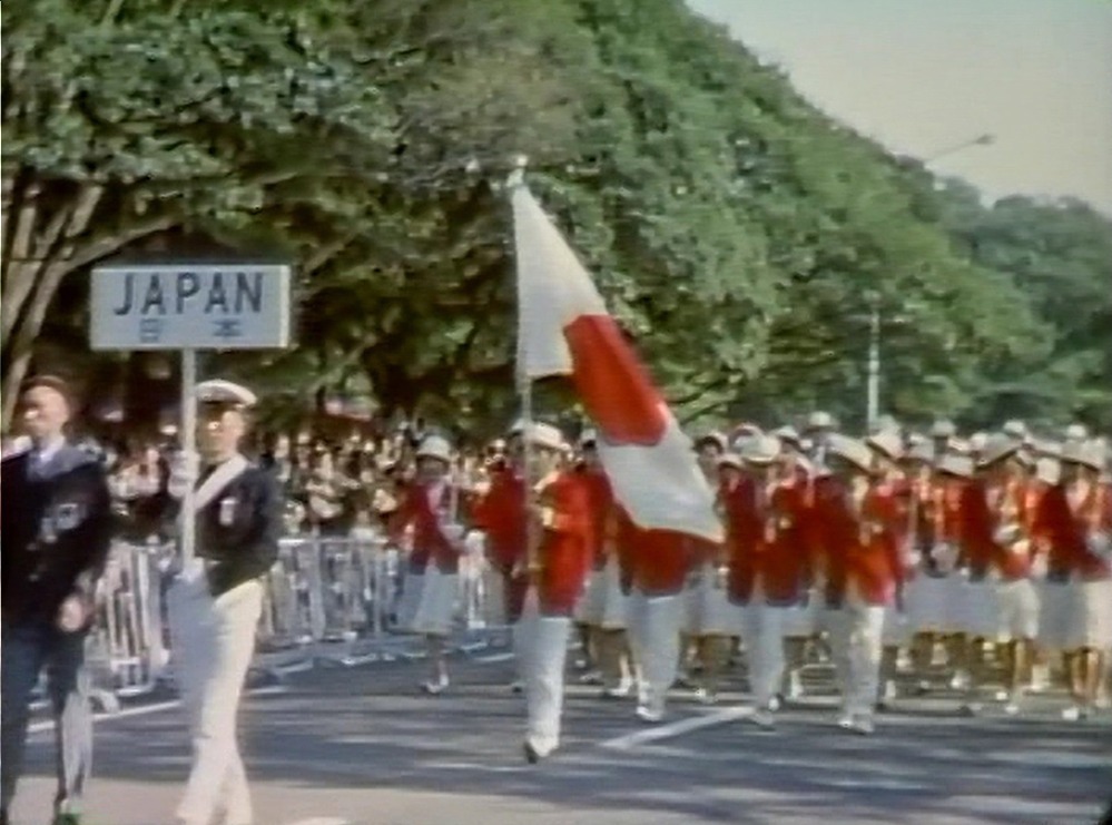 「1964年東京オリンピック記録カラー映像」 師岡宏次、東京エイト/撮影 1964年(昭和39) 東京都江戸東京博物館蔵