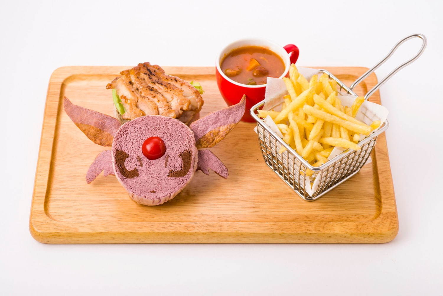 ポケモンカフェからエーフィ＆ブラッキーのチキンバーガー - 金・銀のポケモンが限定メニューに｜写真4