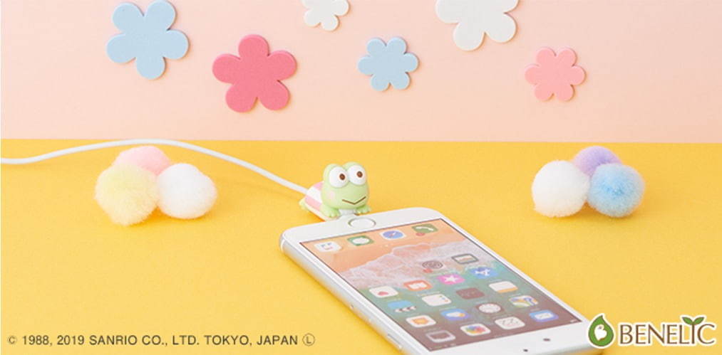 サンリオのハローキティ＆バッドばつ丸のiPhoneケーブルアクセサリー「ケーブルバイト」発売｜写真3