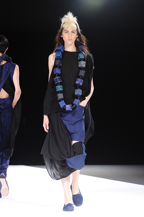 ヨウジヤマモト(Yohji Yamamoto) 2013年春夏ウィメンズコレクション シルエット - 写真47