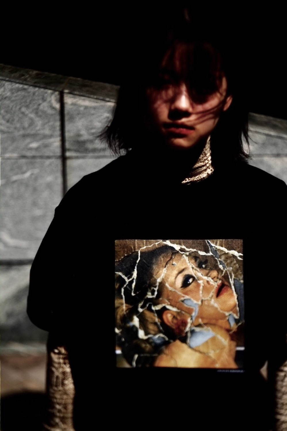 G.V.G.V. FLAT、コラージュアーティスト河村康輔のグラフィックを施したTシャツ｜写真1