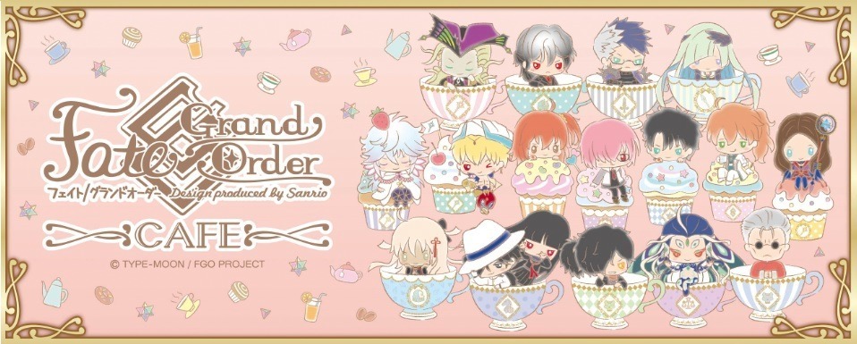 FGO×サンリオのコラボカフェ第3弾が表参道に - 新たな英霊も登場、オリジナルメニューや限定グッズ｜写真1