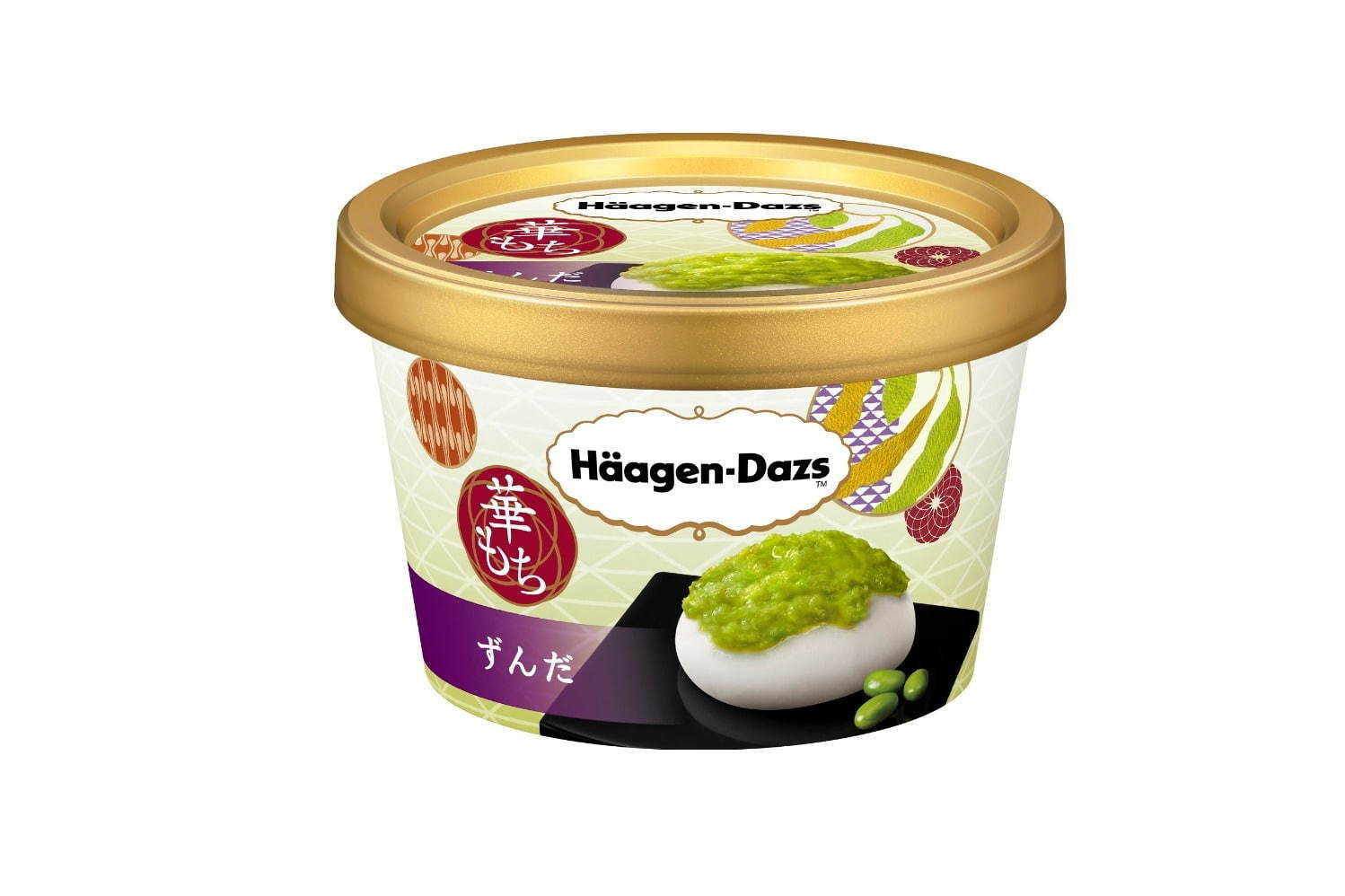 ハーゲンダッツ(Häagen-Dazs) 吟撰きなこ黒みつ＆ずんだ｜写真1