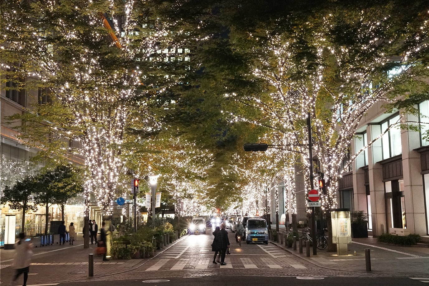 「丸の内イルミネーション2019」1.2kmの街路樹を約100万個の電球でライトアップ｜写真1