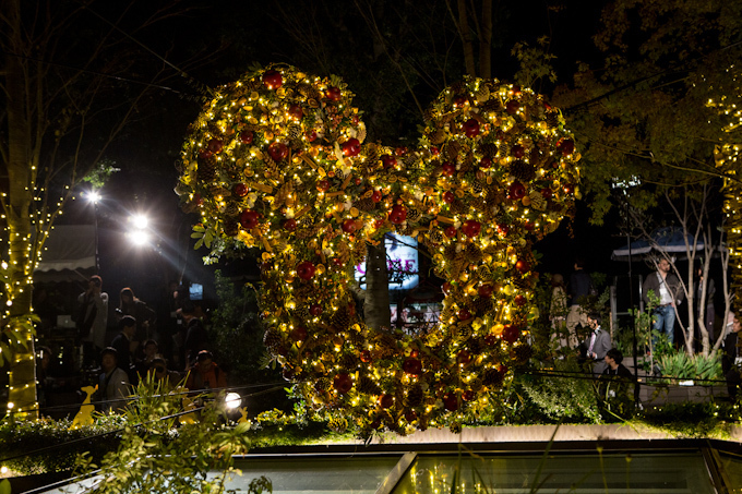 東急プラザ 表参道原宿ディズニーコラボのクリスマスイルミネーション点灯式、ボニー・ピンクが生歌披露｜写真10