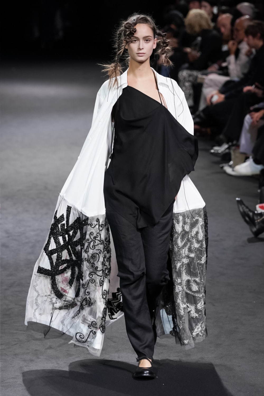 ヨウジヤマモト(Yohji Yamamoto) 2020年春夏ウィメンズコレクション  - 写真74