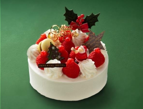 クリスマスショートケーキ 12cm(2～4名用) 4,800円(税込)／15cm(4～6名用) 6,000円(税込)／18cm(6～8名用) 7,200円(税込)