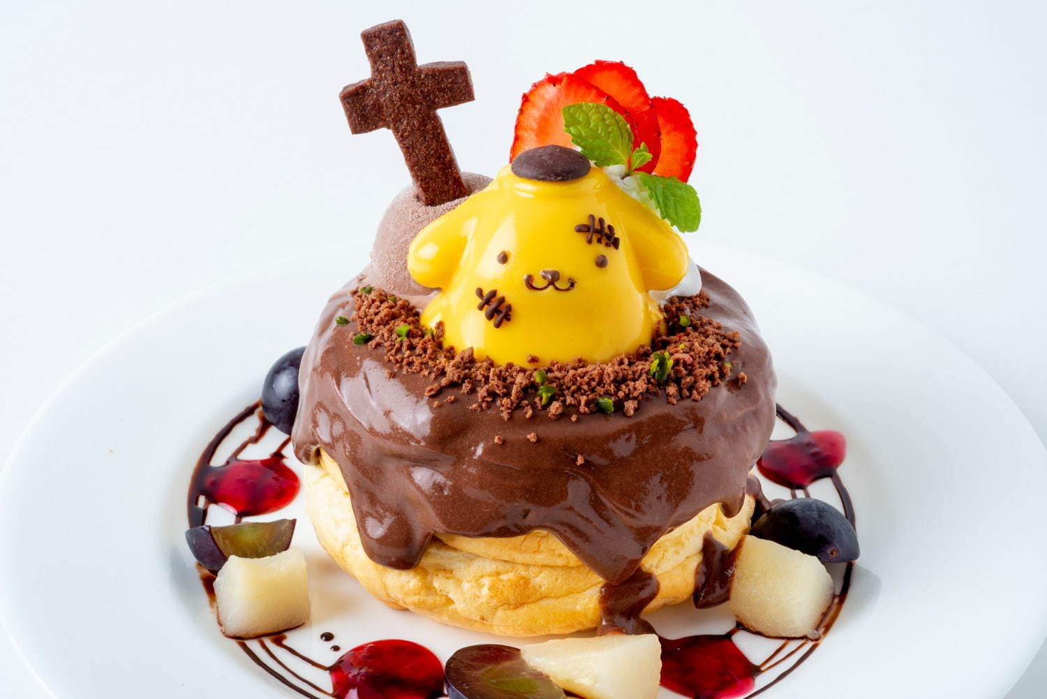 ポムポムプリンのゾンビ！？パンケーキ 1,500円＋税