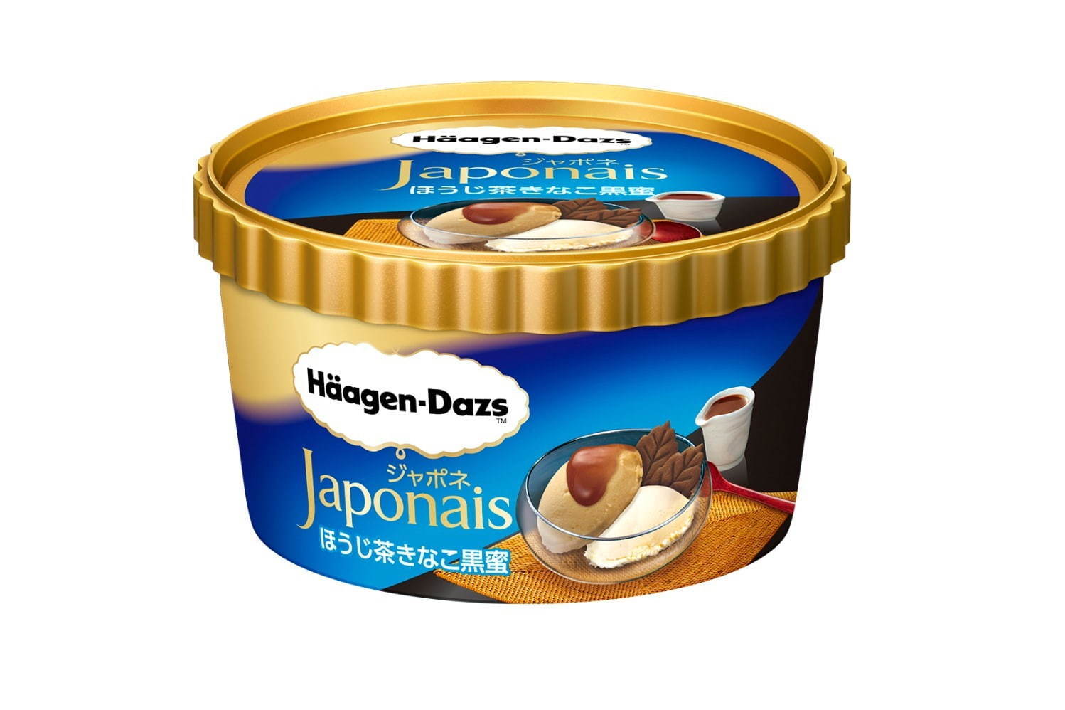 ハーゲンダッツ(Häagen-Dazs) ジャポネ ほうじ茶きなこ黒蜜｜写真1