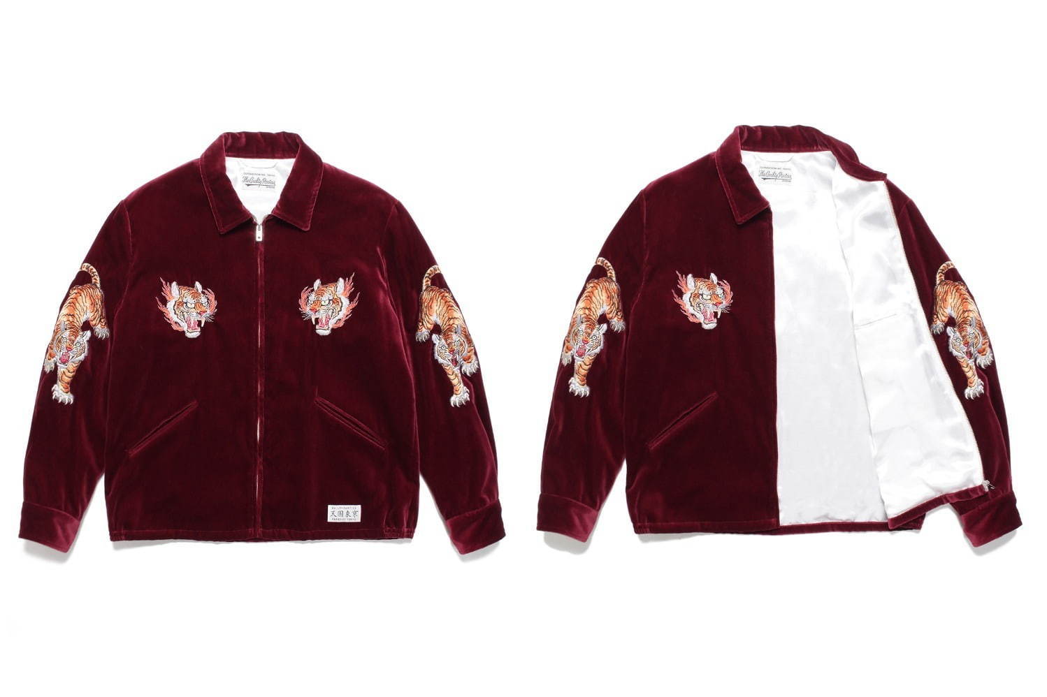 TIM LEHI×WACKO MARIA / VELOUR VIETNAM JACKET 56,000円+税