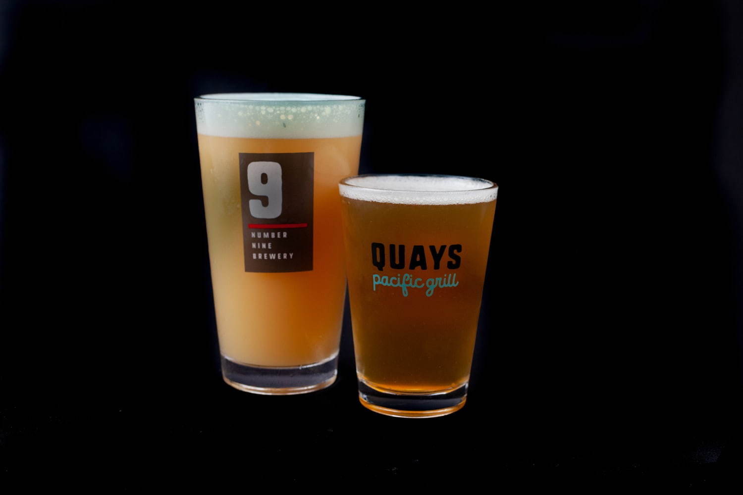 QUAYS Pilsner キーズ・ピルスナー pint 1,300円 half pint 650円