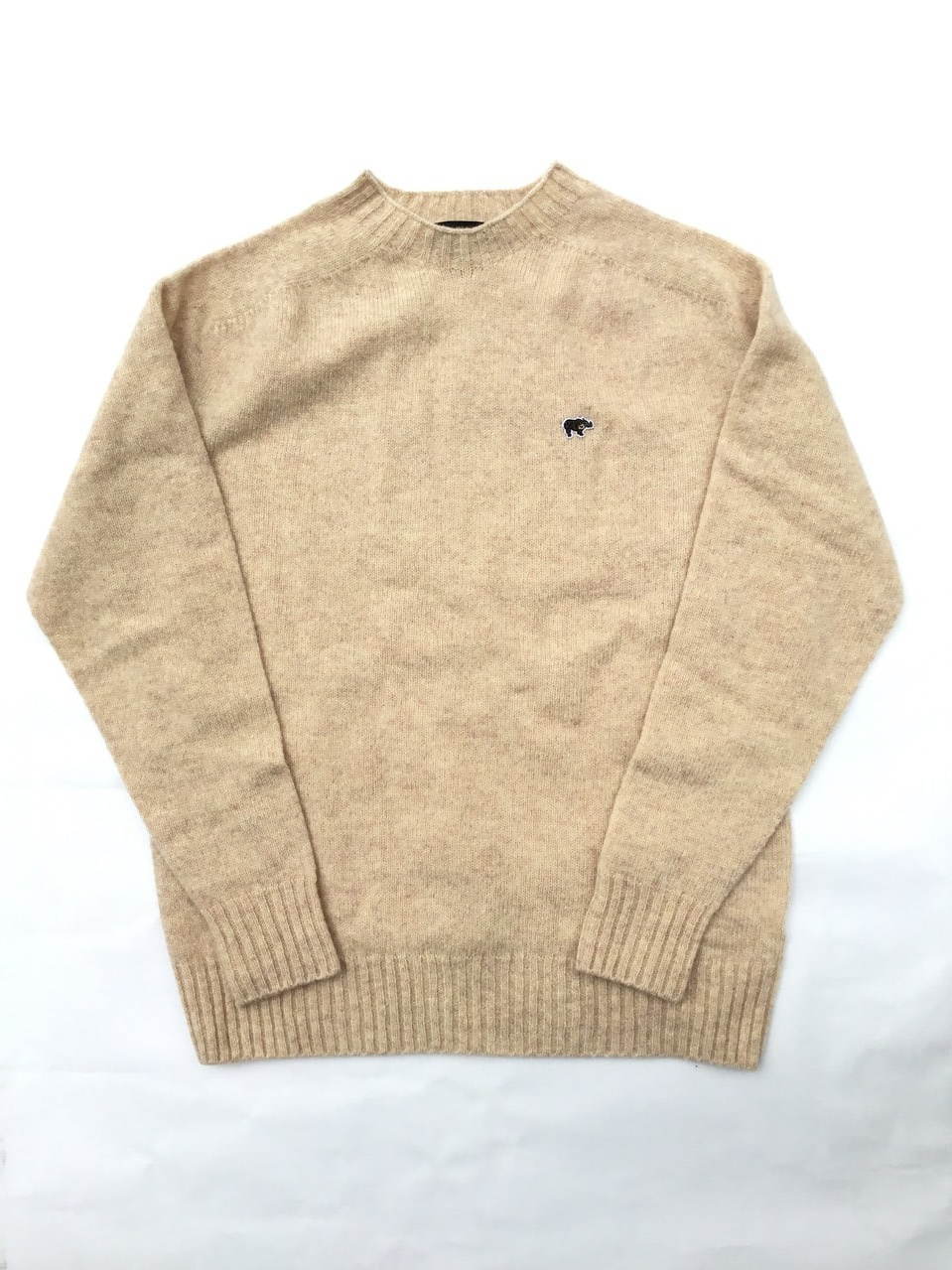 Shetland Wool Crew Neck Sweater 15,000円〈限定アイテム〉