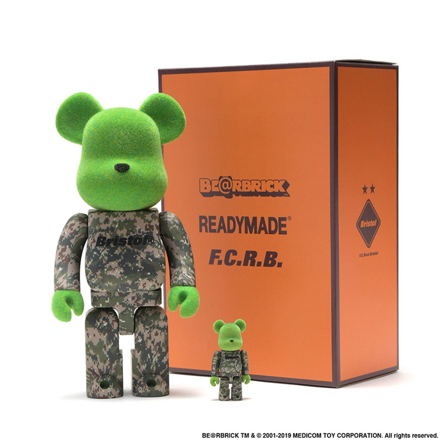 BE@RBRICK 100% & 400% 18,000円＋税
BE@RBRICK TM & © 2001-2019 MEDICOM TOY CORPORATION. All rifhts reserved.