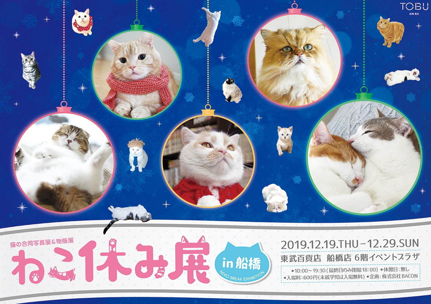 「ねこ休み展 in 船橋」猫の彫刻やぬいぐるみなど作品展示400点以上、物販2,000点以上が集結｜写真84