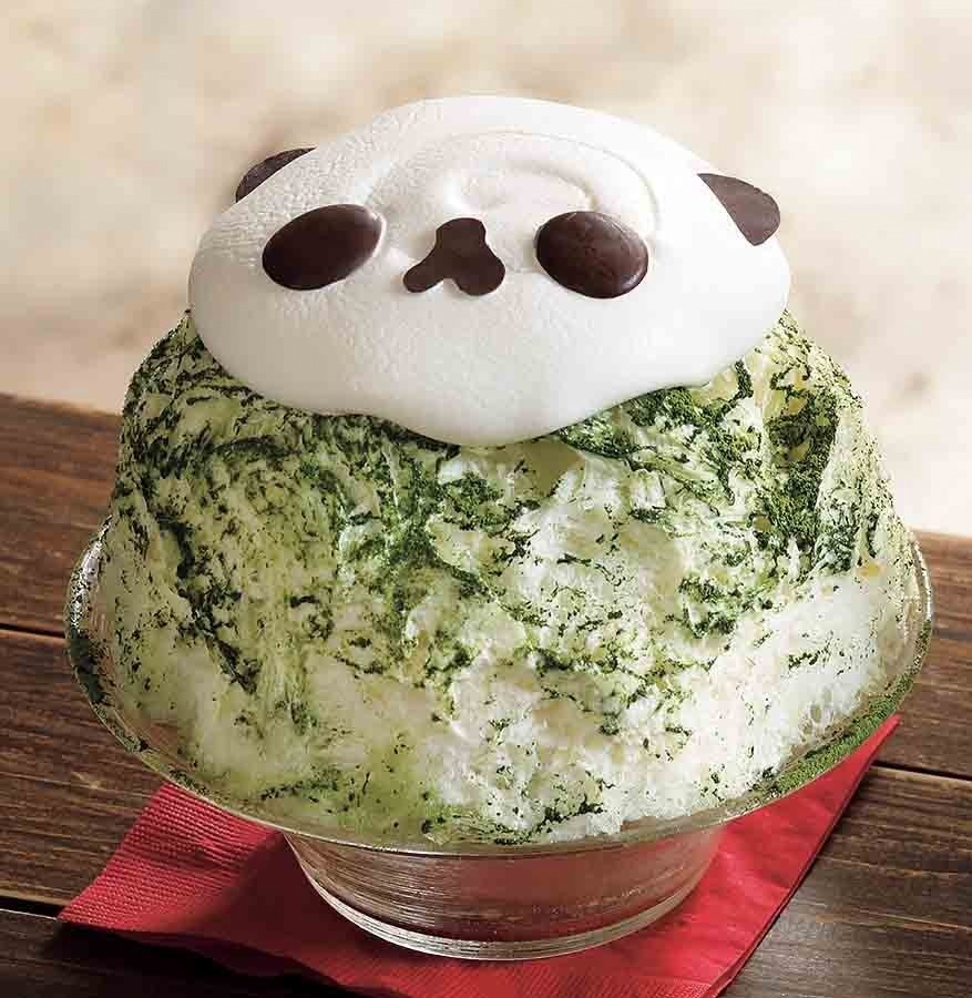 東京都【サカノウエカフェ】抹茶ティラミスパンダ(1杯)1,320円＜数量限定＞