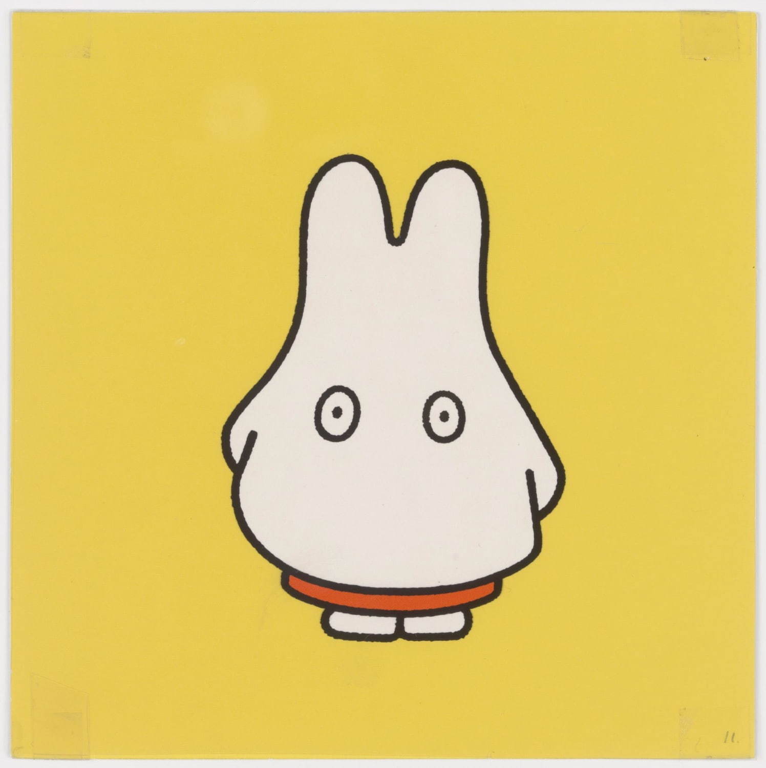 『うさこちゃん おばけになる』印刷原稿 2001年
Illustrations Dick Bruna © copyright Mercis bv,1953-2020  www.miffy.com