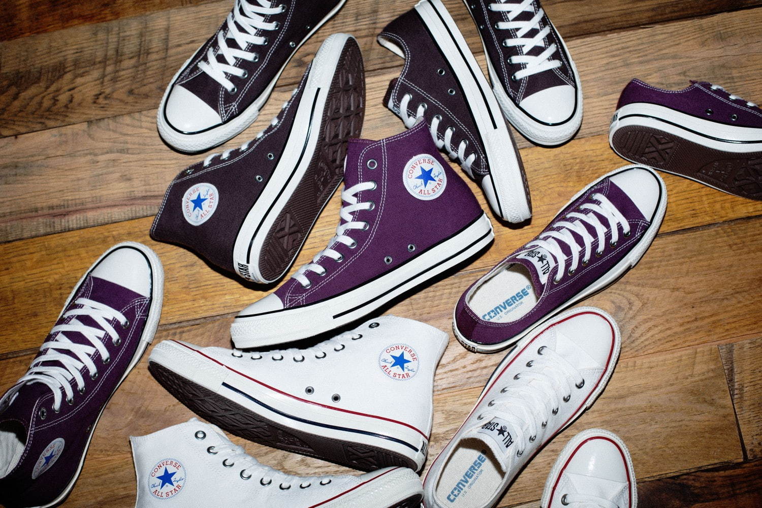 コンバース(CONVERSE) オールスター US カラーズ HI / OX｜写真1