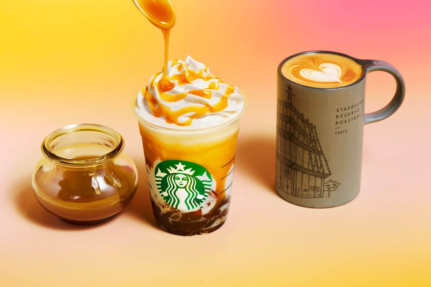 スターバックス(Starbucks Coffee) バタースコッチ コーヒー ジェリー フラペチーノ｜写真1