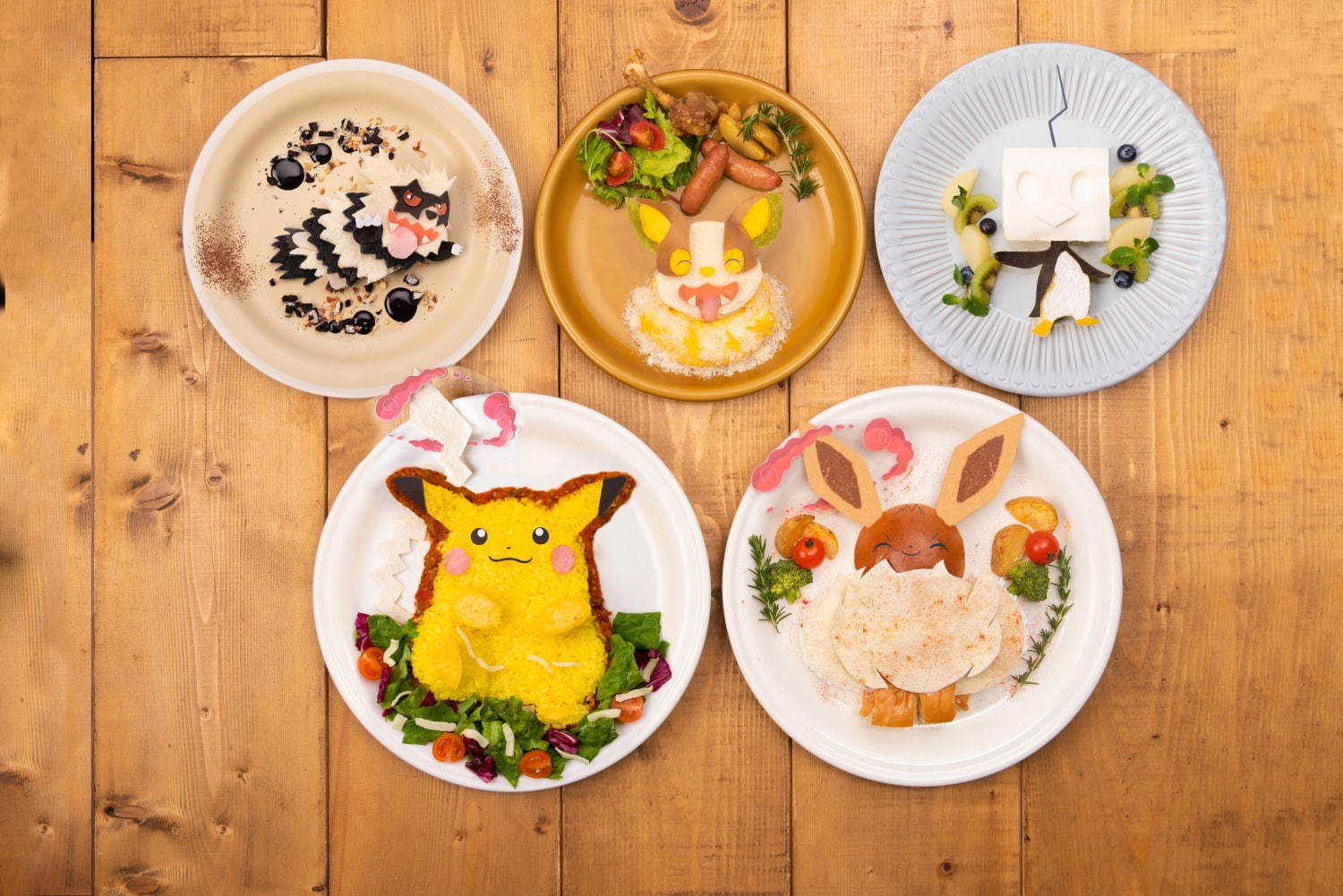 東京＆大阪「ポケモンカフェ」剣盾限定メニュー3弾、キョダイマックスのイーブイやコオリッポをモチーフに｜写真1