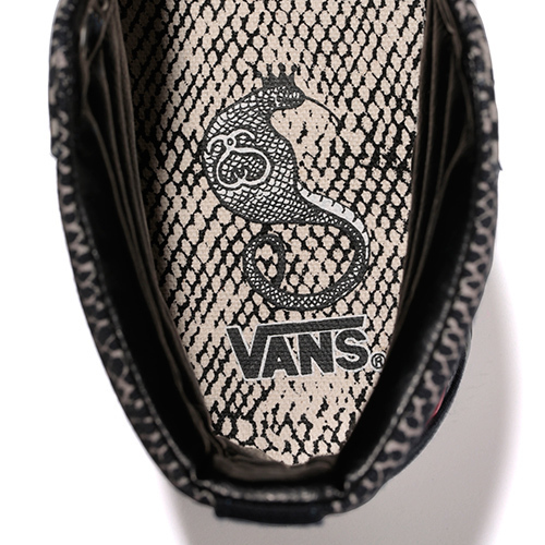 ステューシー×VANS、巳にちなんだコラボスニーカー - SK8Hiにスネークパターン｜写真4