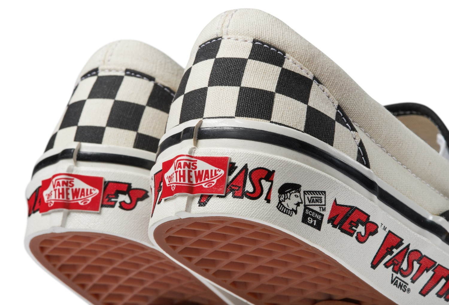 ヴァンズ(VANS) チェッカーボードスリッポン 初体験リッジモント・ハイ｜写真8