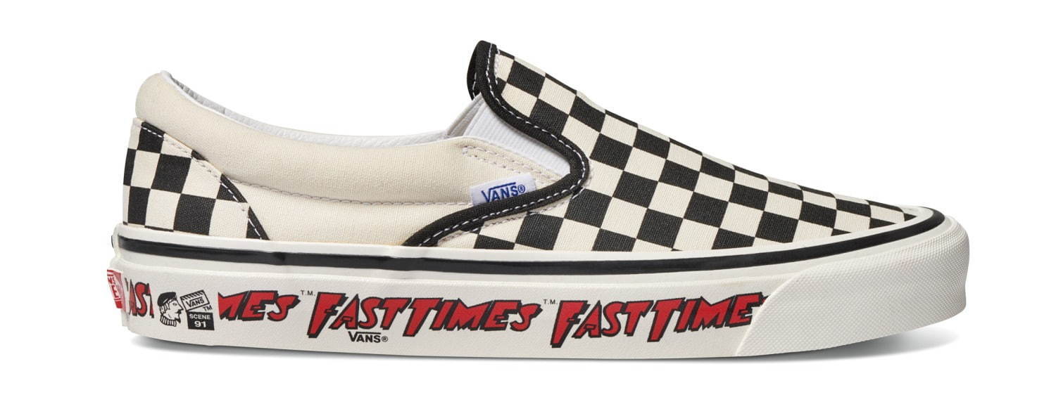 VANS「スリッポン 98 DX“ファストタイムス”」9,000円＋税