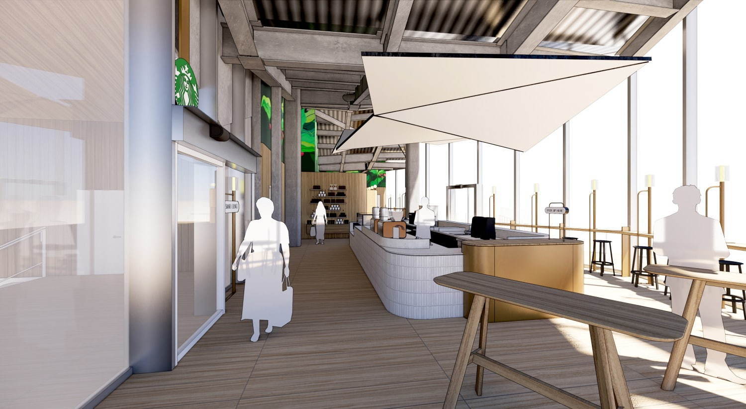 スターバックス(Starbucks Coffee) 高輪ゲートウェイ駅｜写真3