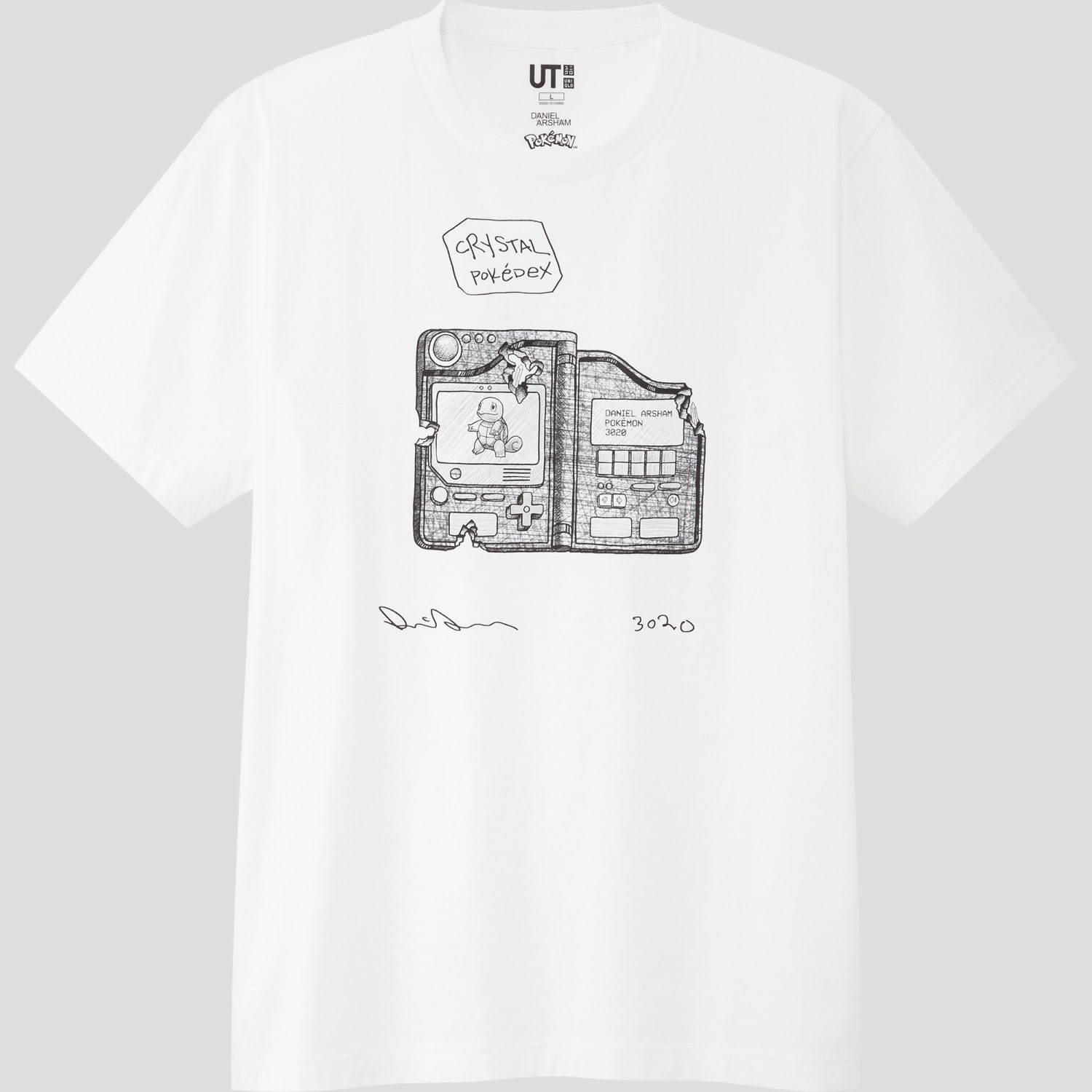 ユニクロUTとポケモン＆ダニエル・アーシャムのコラボTシャツ、“結晶化した”ピカチュウなどプリント｜写真4