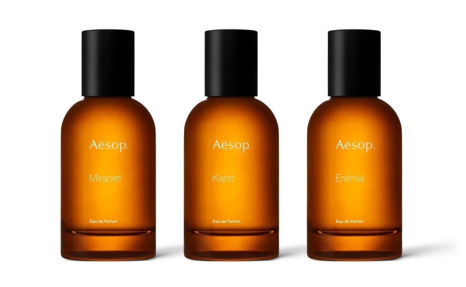 イソップ(Aēsop) ミラセッティ オードパルファム 50mL 21,450円(税込)
イソップ(Aēsop) カースト オードパルファム 50mL 21,450円(税込)
イソップ(Aēsop) エレミア オードパルファム 50mL 21,450円(税込)