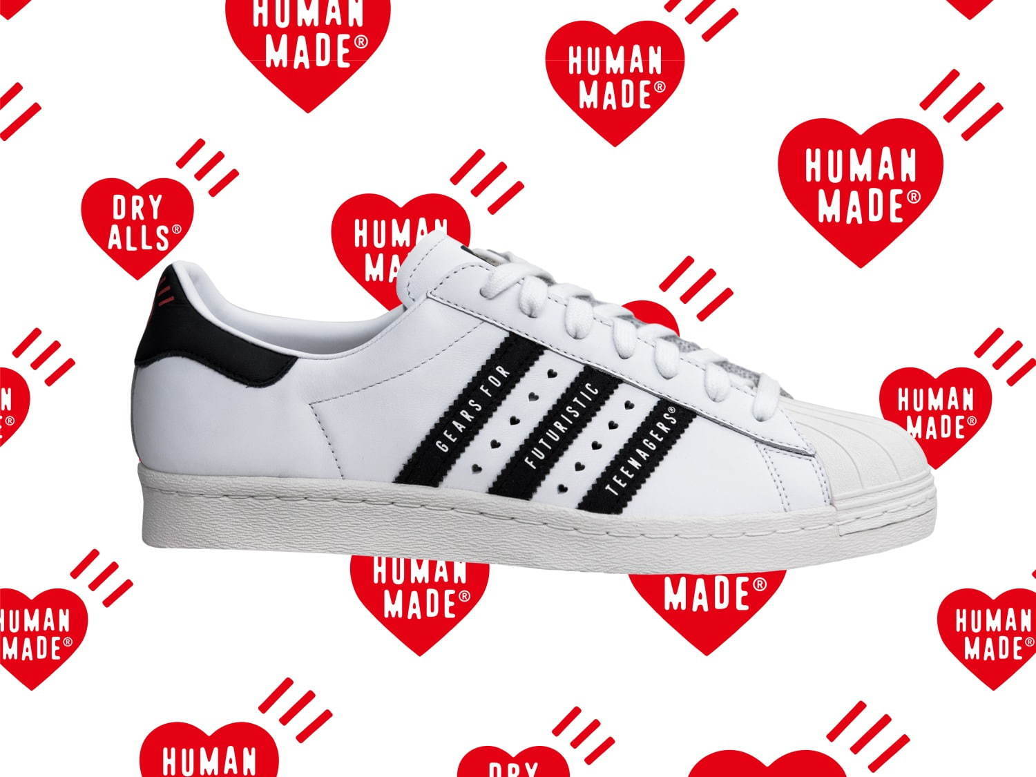 「SUPERSTAR 80s HUMAN MADE」17,000円＋税