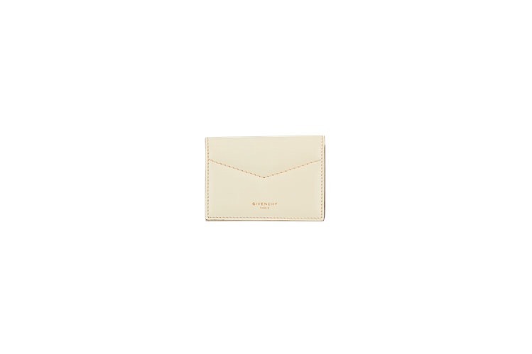 「エッジ ウォレット」グレー／イエロー  40,000円
サイズ：W10.5cm x H7.5cm x D3.5cm