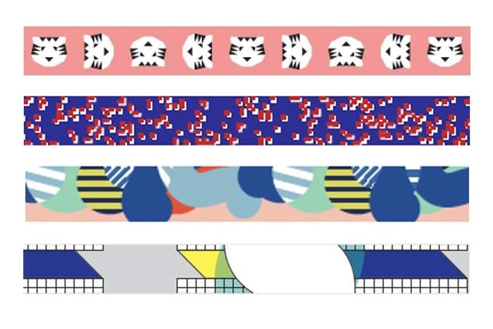 マスキングテープ 新作3種 およびポップアップ限定柄 各150円＋税
