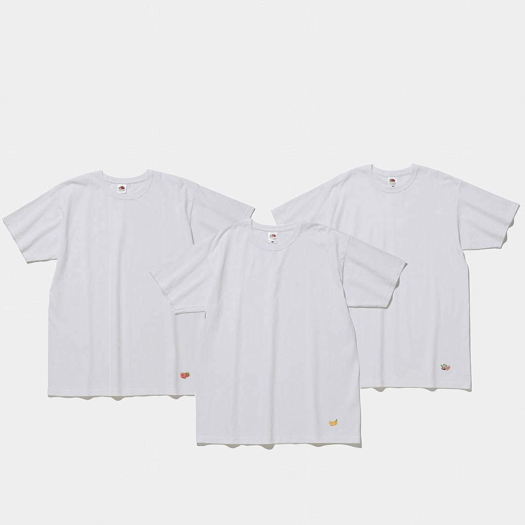 フルーツオブザルーム 3P TEE 9,500円＋税