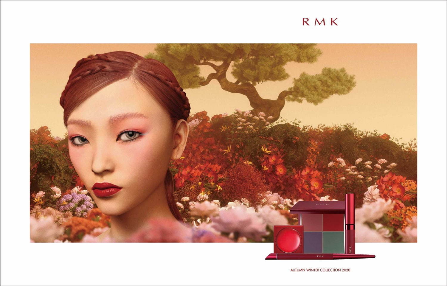 RMK“江戸時代”から着想した20年秋冬コスメ、美人画モチーフのアイシャドウや“キセル”風Wライナー｜写真12