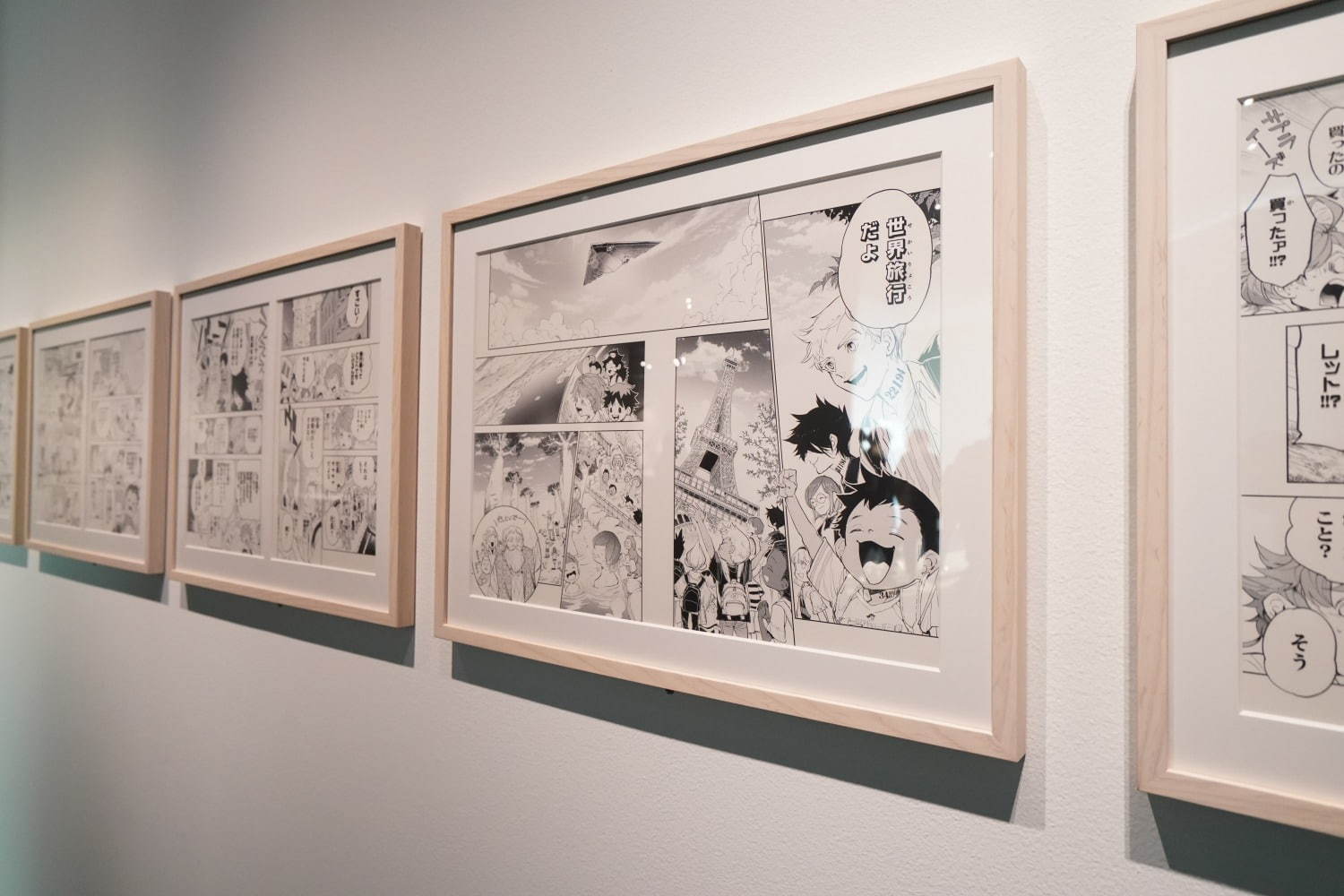 漫画『約束のネバーランド』の展覧会が大丸梅田店で、秘蔵資料や名シーン＆描き下ろしエピソードも｜写真45