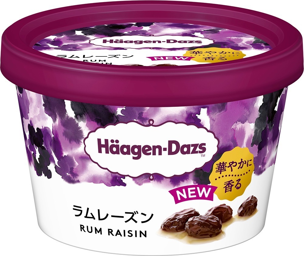 ハーゲンダッツ(Häagen-Dazs) ラムレーズン｜写真1