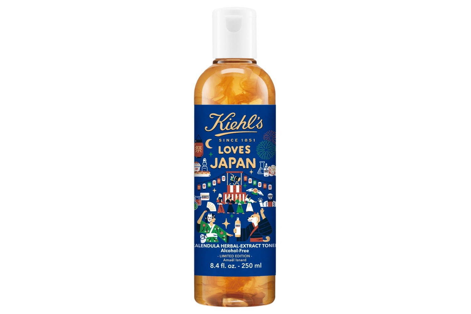 キールズ ハーバルトナー CL アルコールフリー「Kiehl‘s LOVES JAPAN」限定エディション
価格：125mL 2,500円＋税/250mL 4,000円＋税/500mL 6,800円＋税